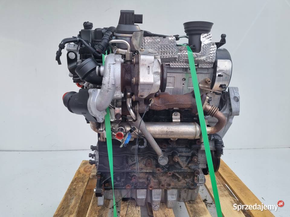 SILNIK KOMPLET VW Golf VI 20 TDI 110 ładnie pali Motoryzacja lubelskie Rudka sprzedam