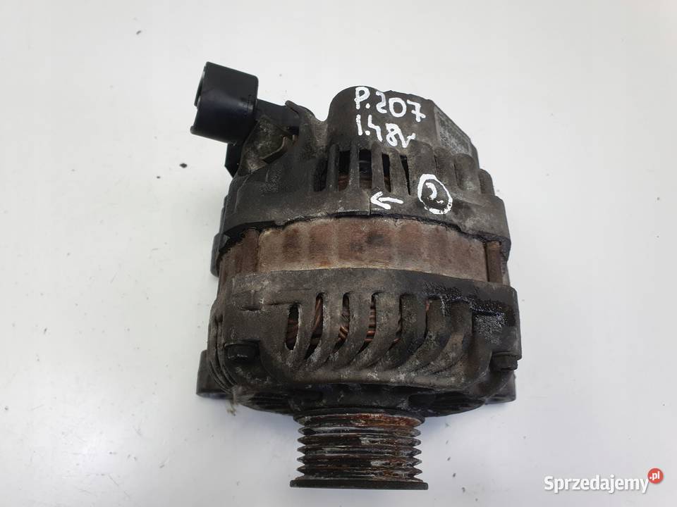 ALTERNATOR Peugeot 207 14 8V 9660055080 osobowe