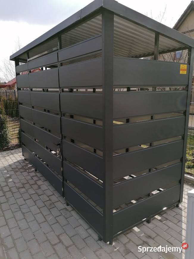 Wiata Śmietnikowa ŚMIETNIKWiataGaraż Blaszany Katowice