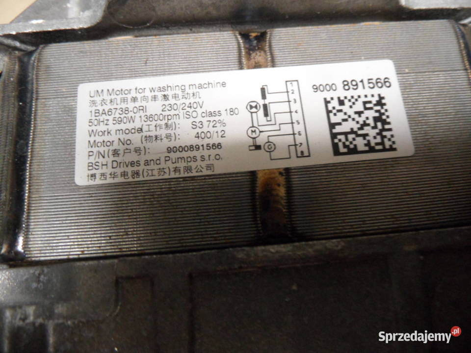 silnik pralki bosch Radlin sprzedam