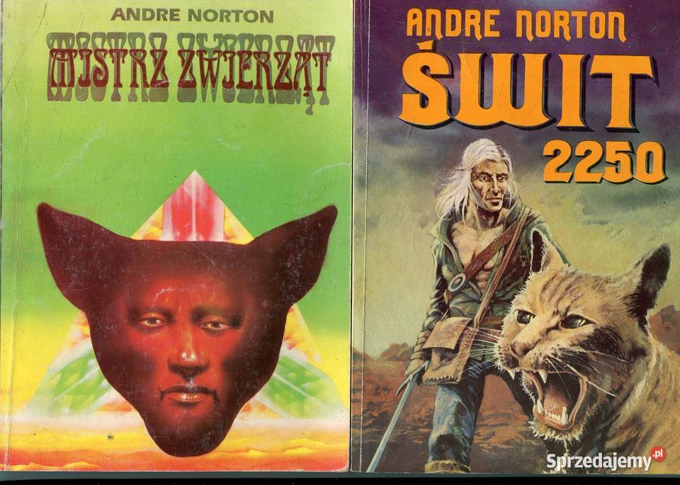 Mistrz Zwierząt Świt 2250 Andre Norton miękka Szczecin