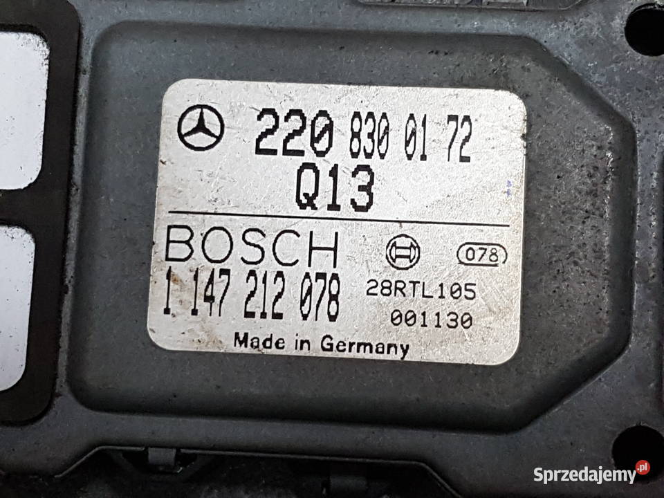 MERCEDES CZUJNIK TLENU POWIETRZA 2208300172 Turek