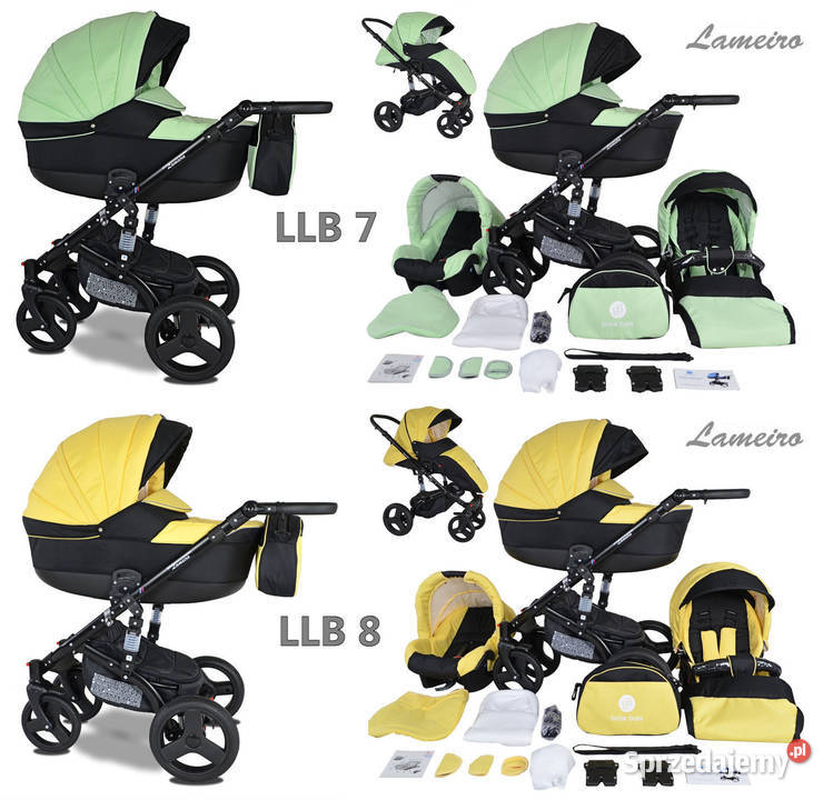 Wózek Dziecięcy Lameiro Limited 3w1 BabeBoss brązowy/beżowy Jaworzno