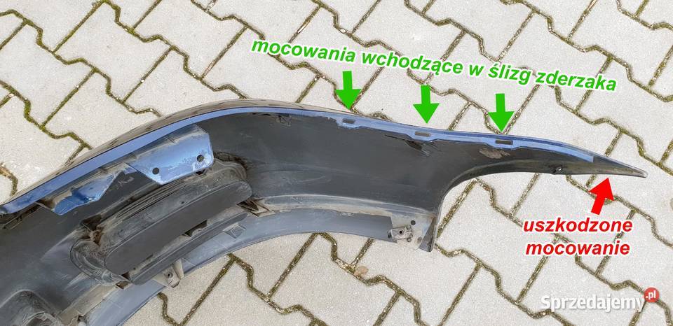 Toyota Avensis II T25 zderzak przód przedni Kutno