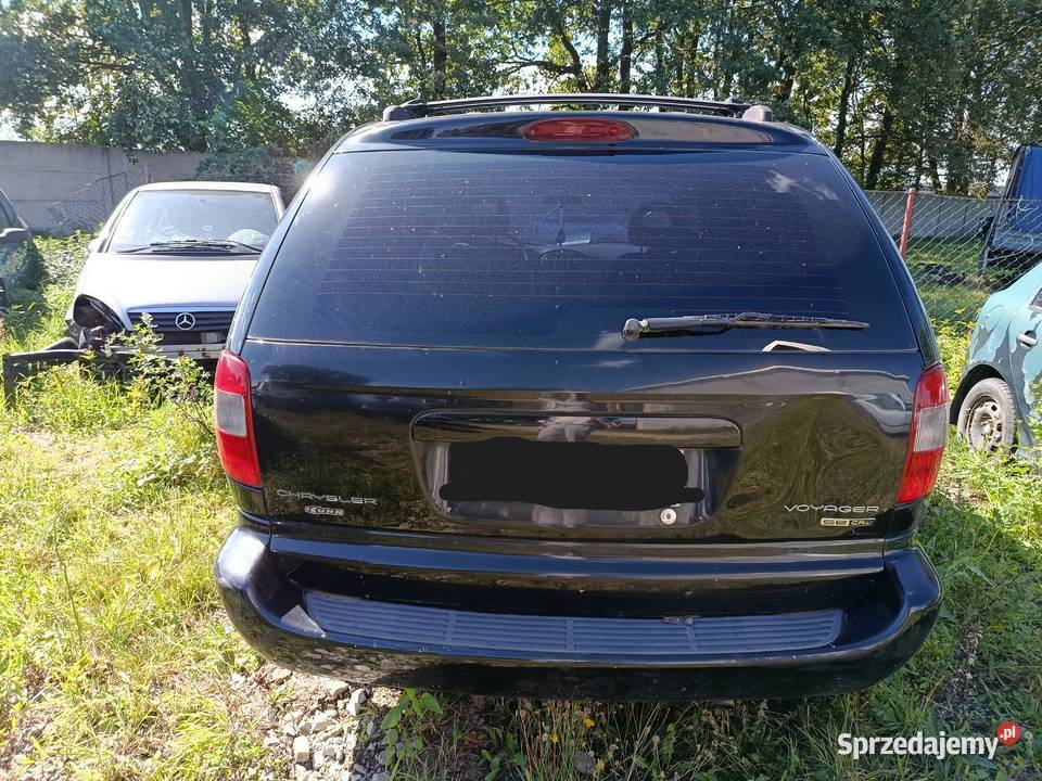 Chrysler Voyager 25 CRD SE 105 kW 2003 r dawca osobowe Szklarka Myślniewska
