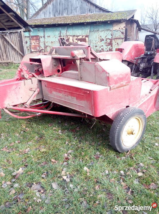 Prasa Kostkująca Massey Ferguson MF15 śląskie Łany Małe