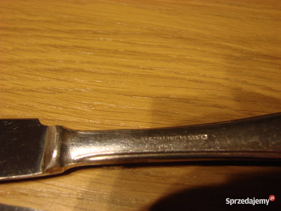 Prima NS Alpacca stary nóż stołowy Pruszcz Gdański