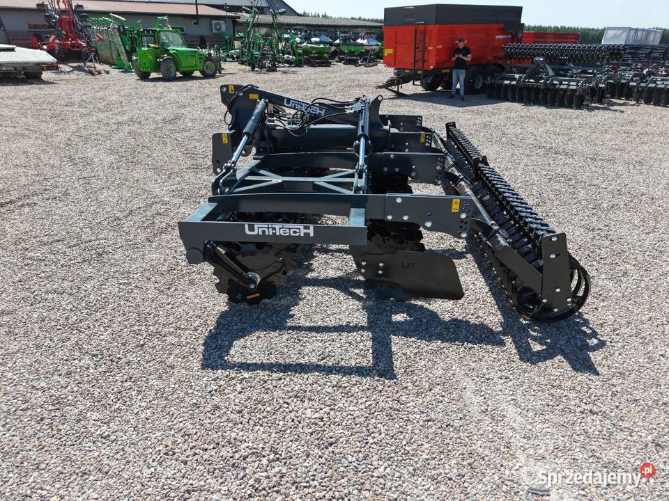 Brona talerzowa 4m Hydrauliczna UNITECH 3m 2500 Mława