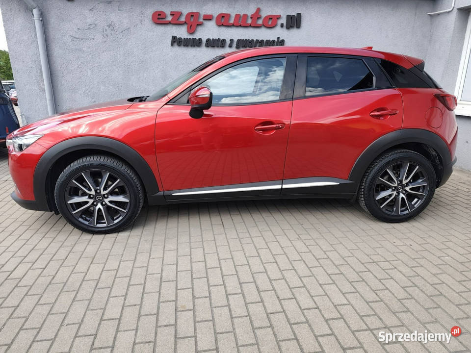 Mazda CX3 bezwypadkowy bogata Gwarancja asystent pasa ruchu Zgierz