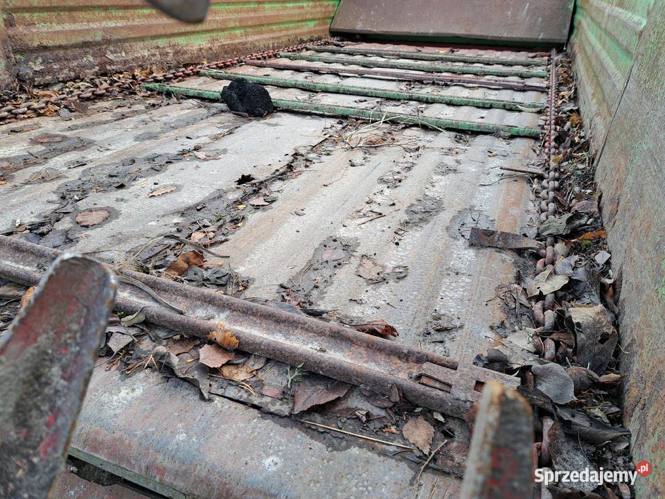 Rozrzutnik obornika jednosiowy 35 t fabryczny Proszowice