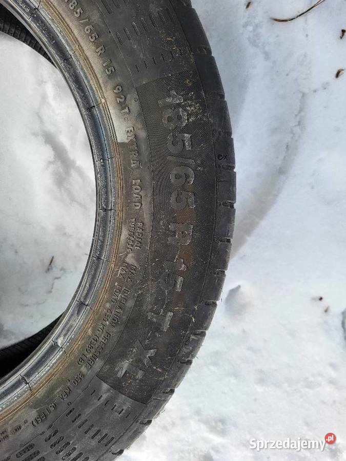 Continental 18565 R15 T letnia 15cale Pabianice sprzedam