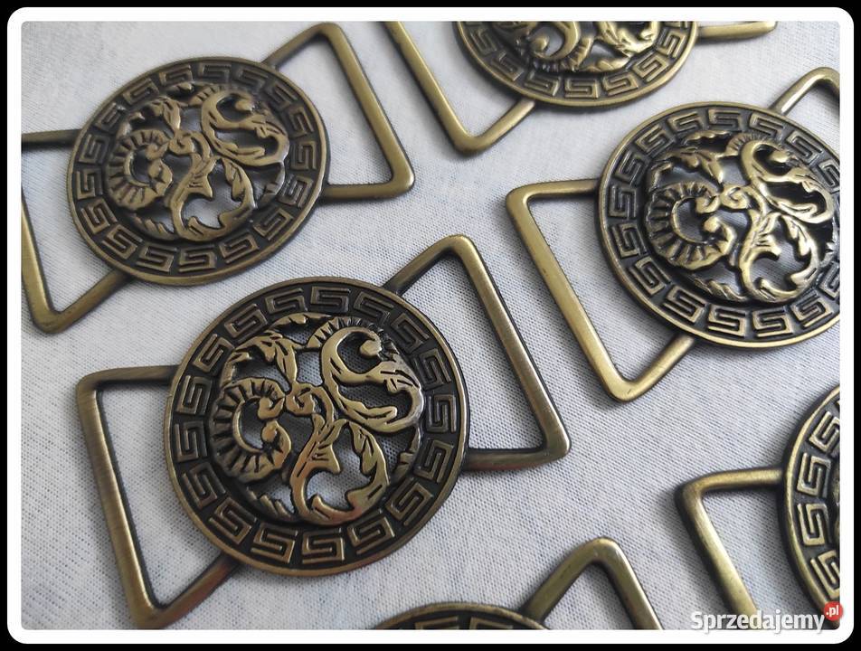 6 metalowych elementów dekoracyjnych Płock