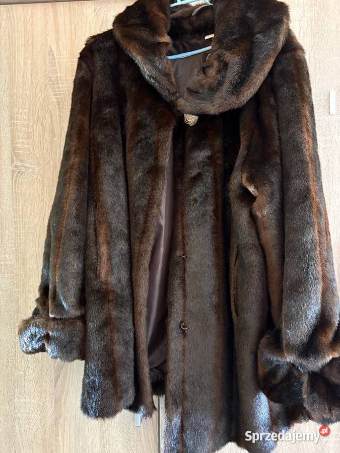 Brązowe Futro z Norek Okazja Życia Zimowa  Rewal sprzedam