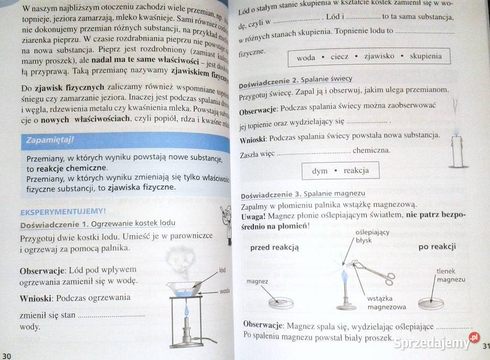 Chemia 1 Podręcznik gimnazjum Ewa Dobroszczyk tradycyjny podręcznik Podręczniki lubelskie