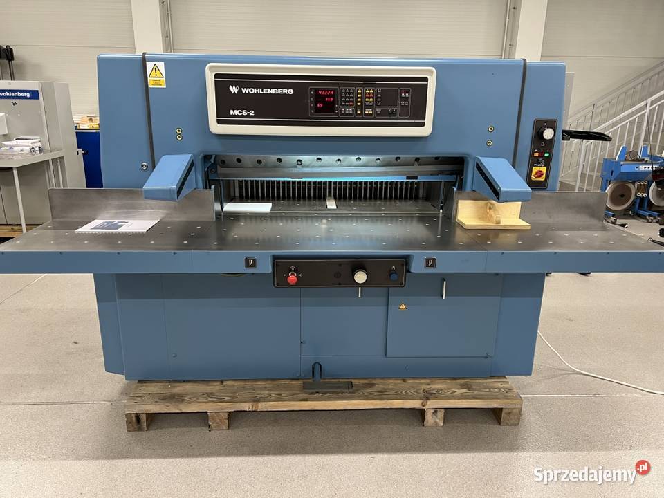 Gilotyna do cięcia papieru Wohlenberg 115 MCS2 Radom