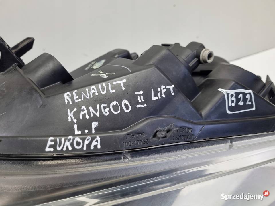 LAMPA LEWA Renault Kangoo II LIFT PRZEDNIA lewy osobowe lubelskie Rudka