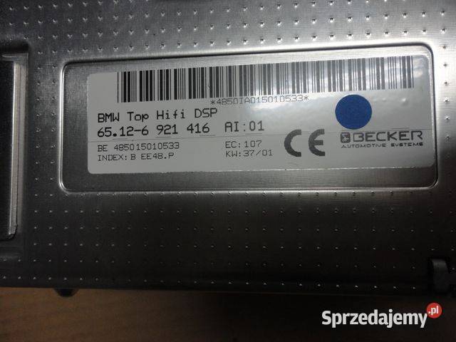 BMW E65 E66 Top Hifi DSP Logic7 naprawa Warszawa serwis sprzętu