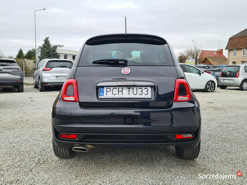 Fiat 500 Automat Klimatronik Półskóry Tempomat elektryczne lusterka Wągrowiec