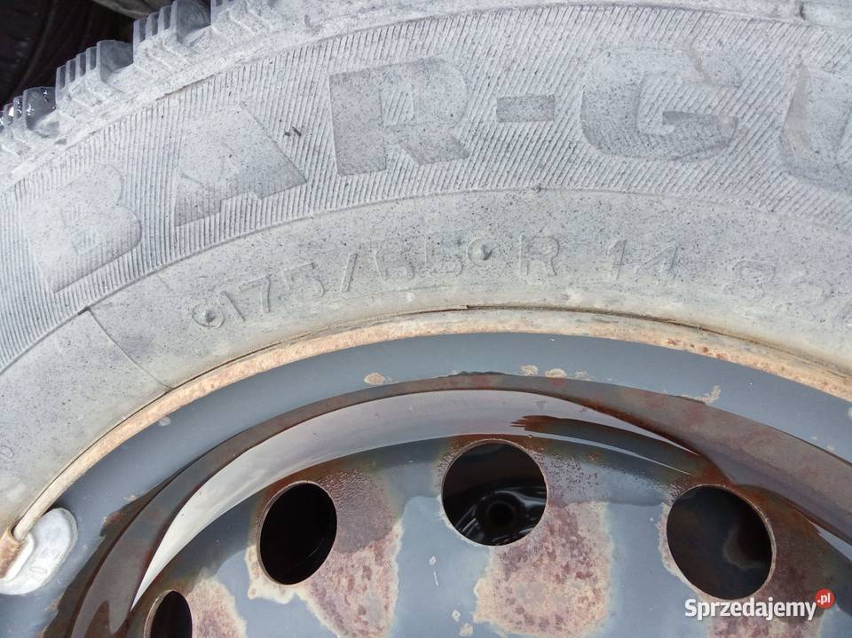 ŁADNE OPONY ZIMOWE z 2019 roku stalówki 14 wielkopolskie