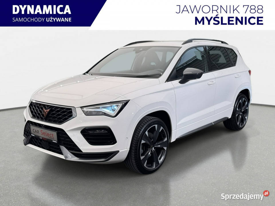 Cupra Ateca VAT 23 15TSI 150 DSG 2024 r salon I elektrycznie ustawiane fotele Myślenice sprzedam