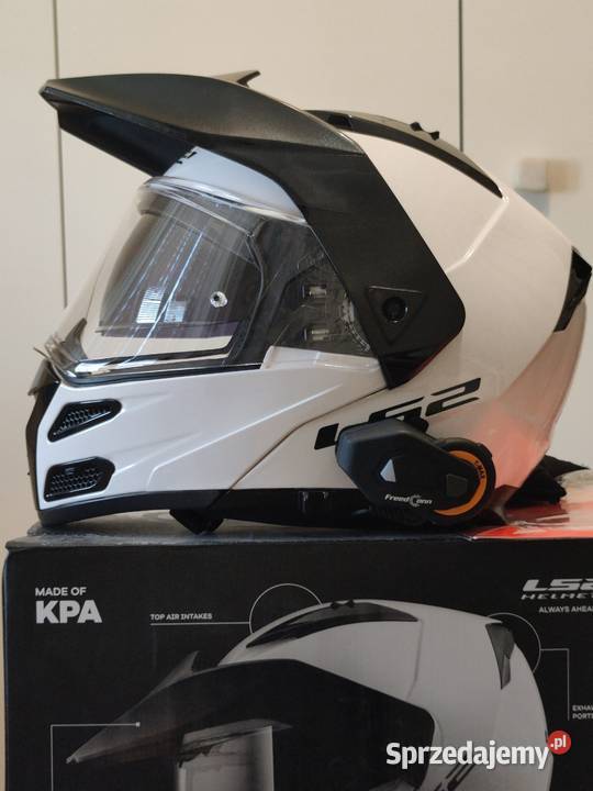 sprzedam kask szczękowy z interkomem ls 2 metro