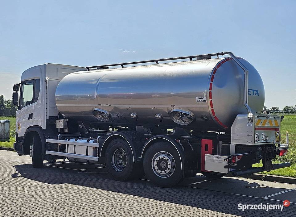 Cysterna do mleka do wody pitnej Scania G 410 Biała Podlaska