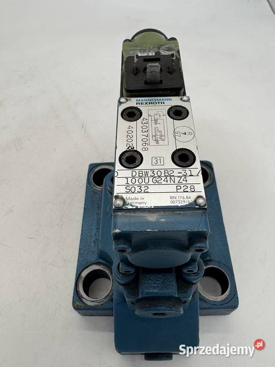 Rexroth DBW 30 B231100UG24NZ4 Zawór hydrauliczny Warszawa sprzedam