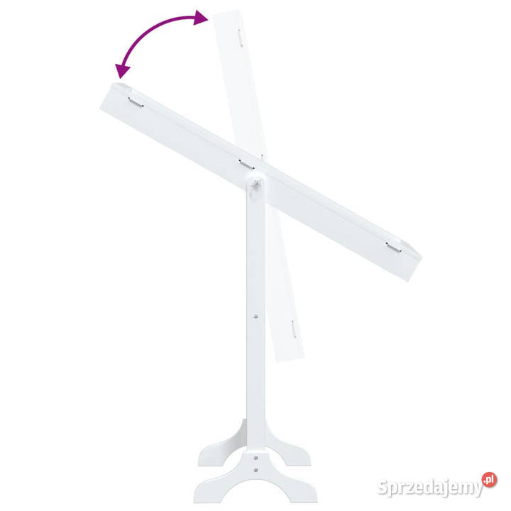 Lustro wolnostojące białe 34x37x146 WM351763 Lustra