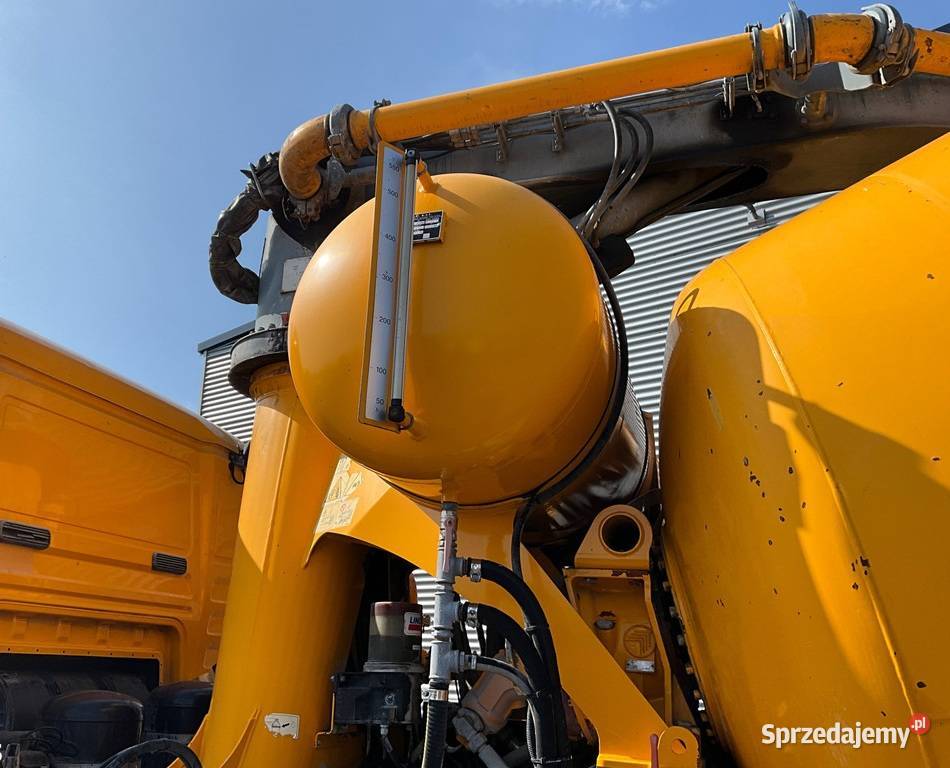 Betoniarkapompa do Betonu Man pomarańczowy Warszawa
