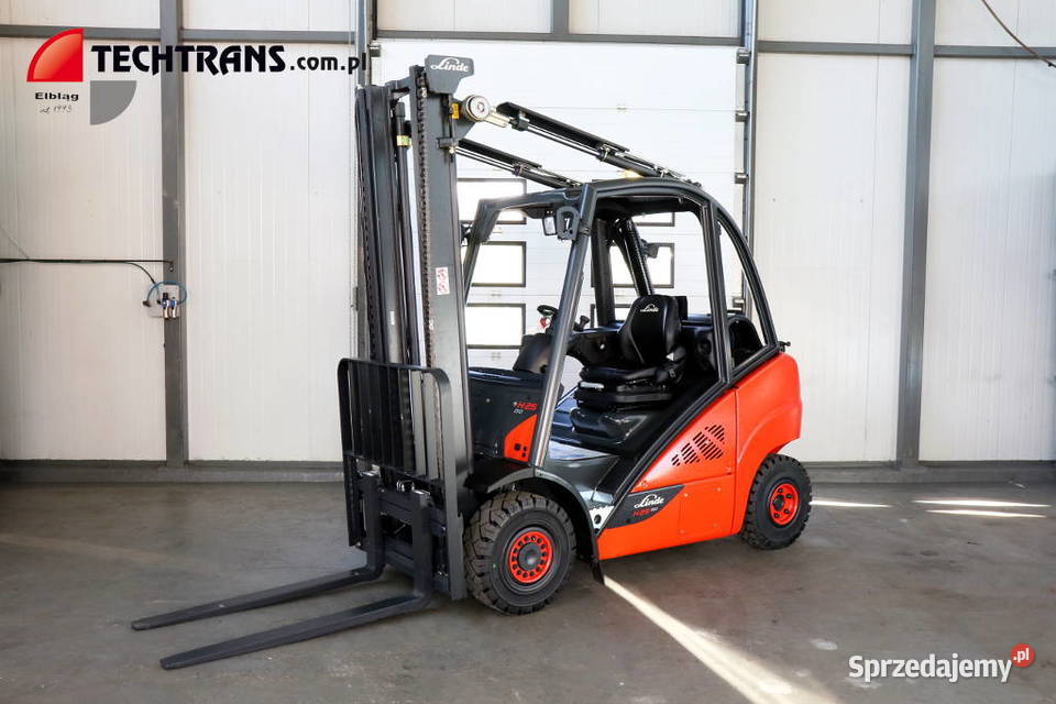 Wózek Widłowy Linde H25T 6565 mth Triplex warmińsko-mazurskie Elbląg
