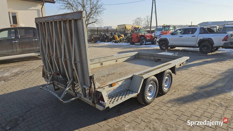 Przyczepa laweta Brenderup 35t wciągarka nowe Rok produkcji 2008 Sochaczew