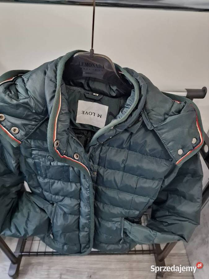 Kurtka Pikowana Xs S M Zieleń Butelkowa Żywiec