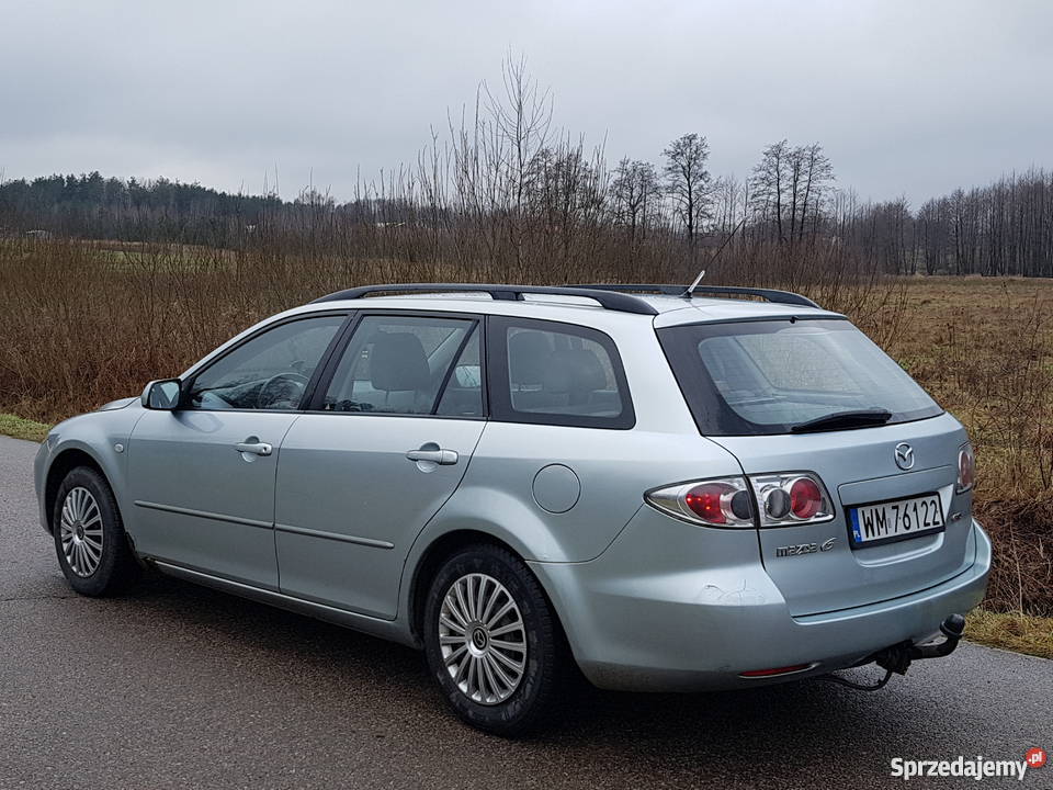 Mazda 6 GY Kombi zdrowiutki SILNIK kurtyny powietrzne Mińsk Mazowiecki
