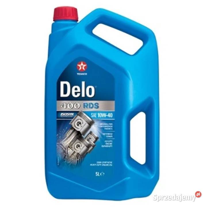 Olej silnikowy Delo 400 RDS SAE 10W40 5L podkarpackie Tajęcina