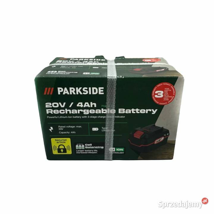 Akumulator Parkside 4Ah PAP 20 B3 Elbląg