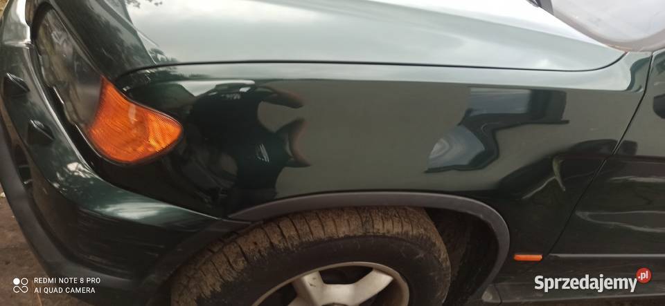 bmw x5 e53 oxfrordgruen błotnik lewy Imielin