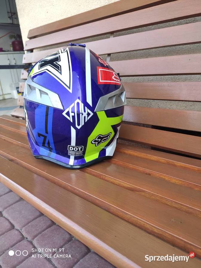 Kask motocyklowy rowerowy M Fox świętokrzyskie Kielce