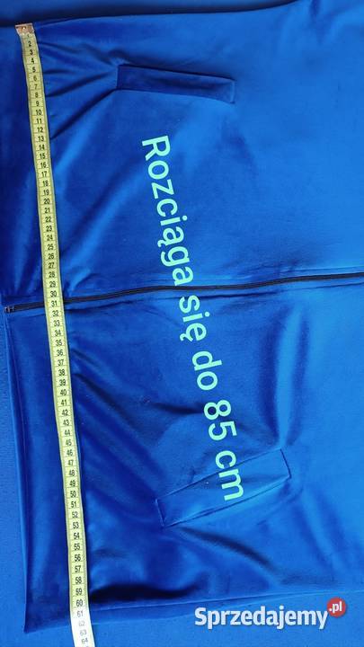 Dres ciemnoniebieski komplet wiskoza śląskie Cieszyn