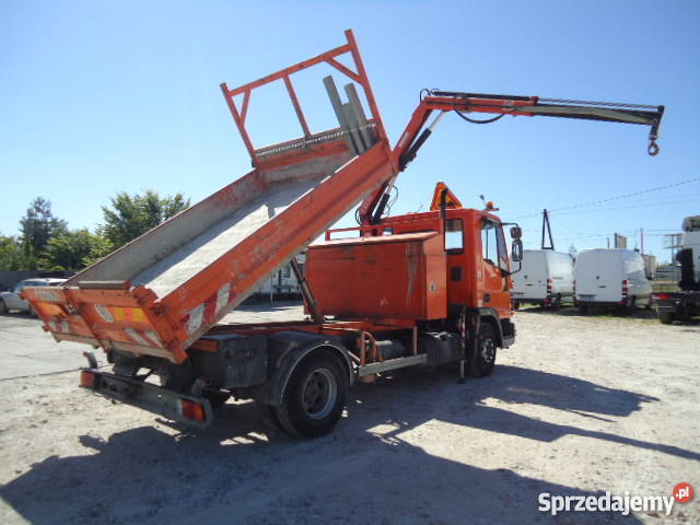 Iveco Eurocargo 100E17 wywrotka hds Fassi F30A21 Turek sprzedam