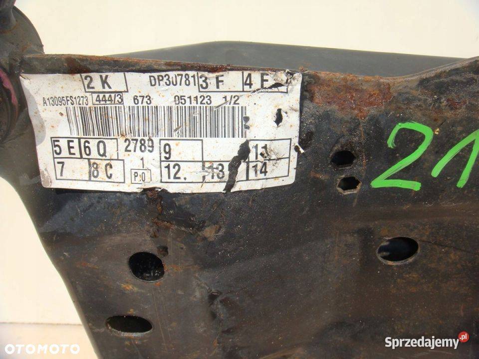 SANKI WÓZEK KOŁYSKA FORD FOCUS MK3 III 2013R osobowe Belki zawieszenia Włoszczowa