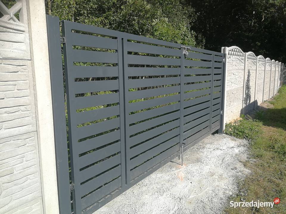 Brama dwuskrzydłowa ocynkowana proszkowo Radomsko sprzedam