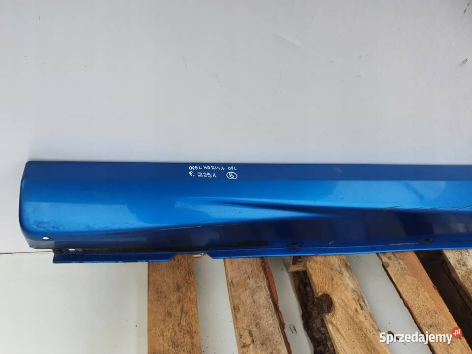 Opel Meriva A OPC LISTWA PROGOWA PRAWA próg Listwy i nakładki sprzedam