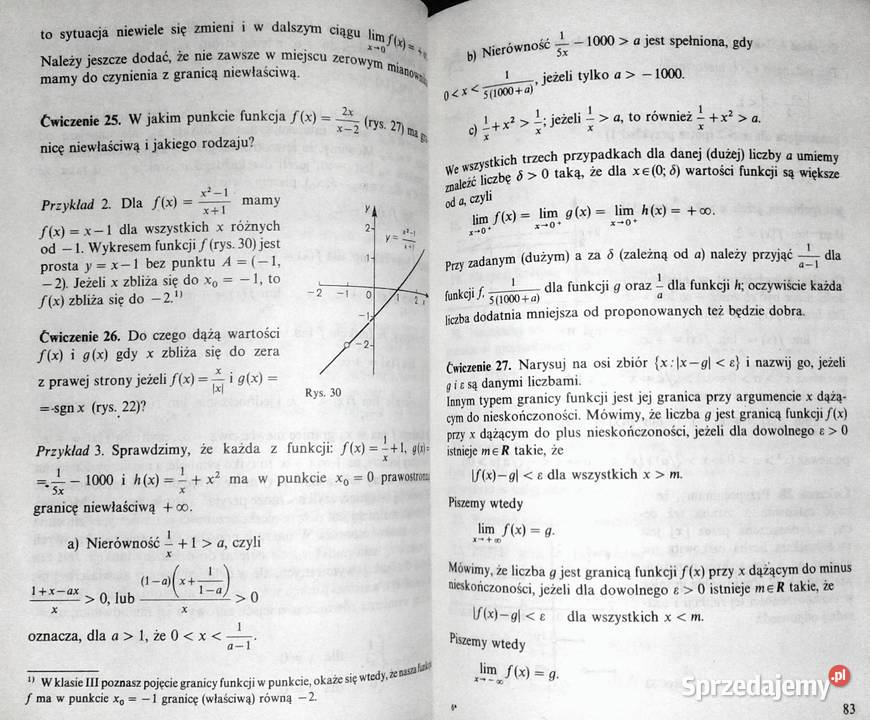 Matematyka 2 Podręcznik LO i technukum Jan Rok wydania 1993 Pozostałe Chełm