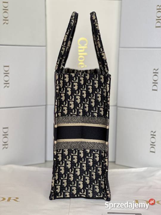 Torebka Dior Tote Book Dark Blue Warszawa sprzedam