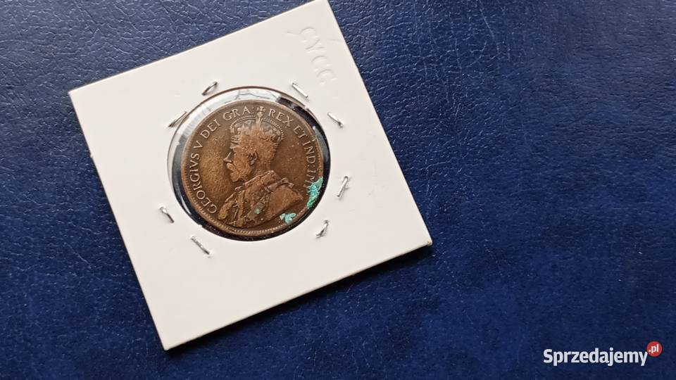 Stare monety 1 cent 1919 Kanada Lesko