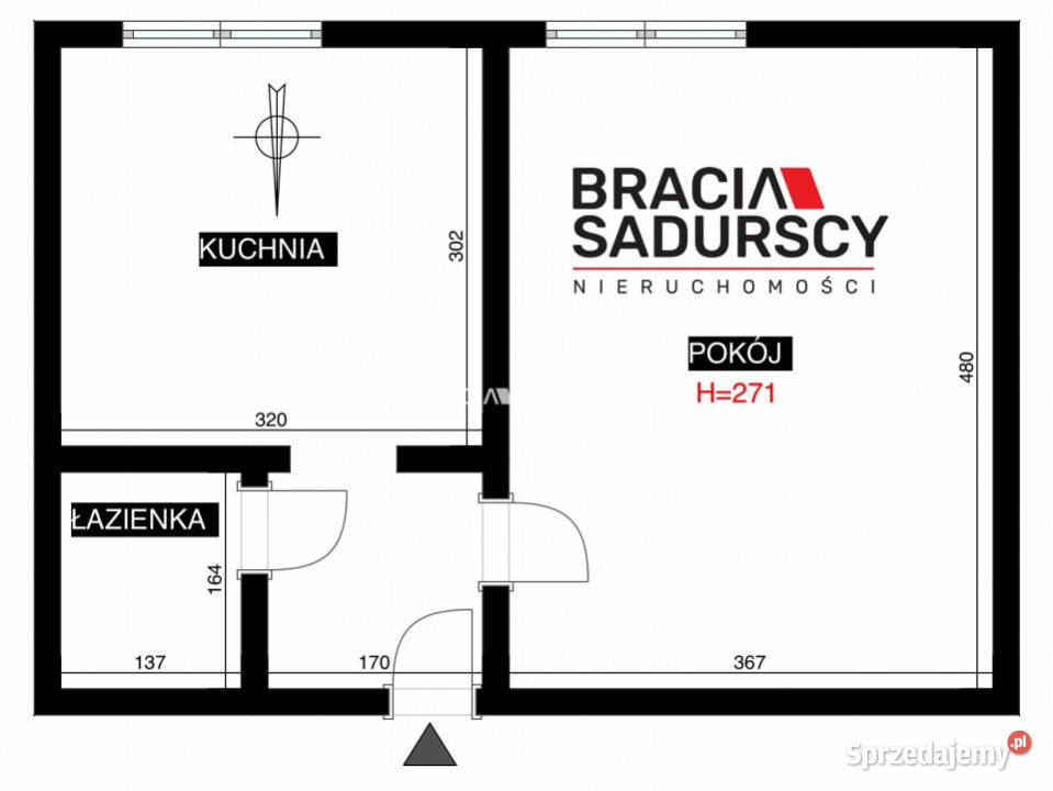 Mieszkanie Wieliczka 3398m2 1pokojowe
