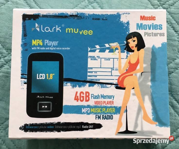 Odtwarzacz MP4 4GB Lark Muvee