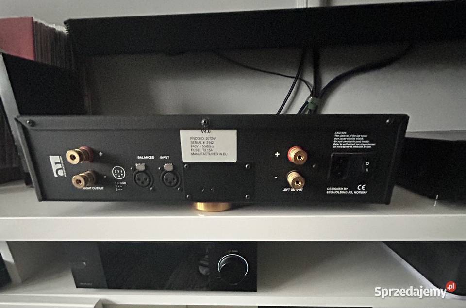 Końcówka mocy Abrahamsen v 40 up Wzmacniacze i pokrewne