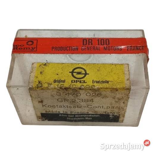 Styki przerywacza zapłonu 3470026 Opel zestaw wielkopolskie