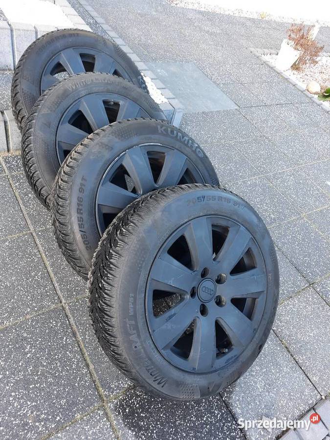 Koła zimowe Audi 16 205 55 16 Mat mazowieckie Radom